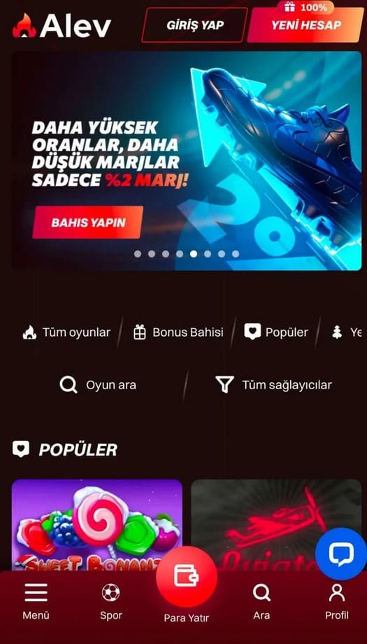 Alev casino güncel giriş