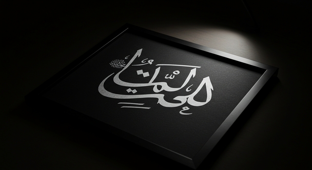 Types of Arabic calligraphy - Kufic script example